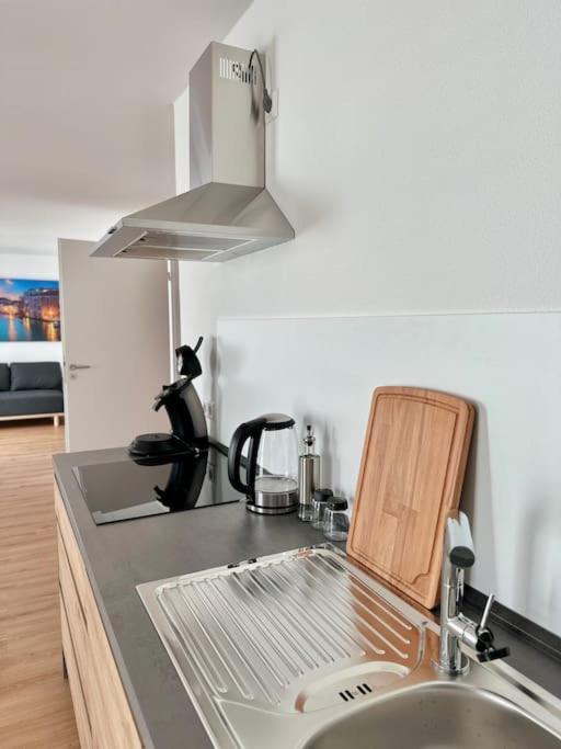 Amao-Pearl I Comfort Suite I 94Qm I Kingsize-Bett I Exklusiv Mit Balkon & Tiefgarage I Aufzug Offenburg Dış mekan fotoğraf